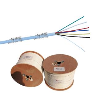 Solid 14X0.5mm EN50575 IEC6032-1 Unshielded Shielded CPR Alarm Cable for