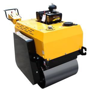 0.5 Ton Fully Hydraulic Compaction Machine Vibratory Double Wheel Road Roller