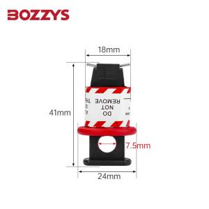 38mm Shackle Electrical Lockout Devices Nylon PA Circuit Breaker Lockout