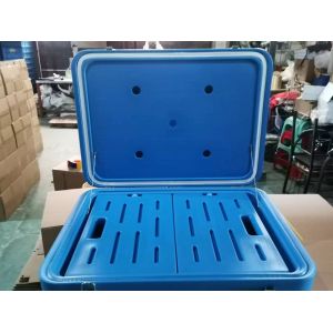 100L Multi-functional Ice Insulated Cooler Box With Handle For Cold Chain