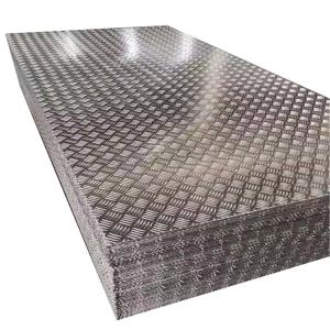China H12 Embossed Aluminum Sheet 0.5mm 5083 Checkered Plate T4 T6 on sale