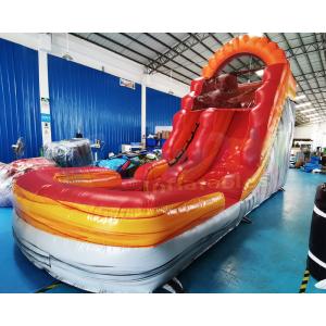 Adult Inflatable Water Slide Bouncer For Kindergarten Backyard
