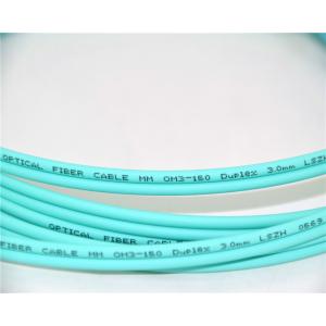 LC To LC Multimode Fiber Optic Patch Cable , Duplex Om3 Fiber Patch Cables