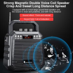 Wireless Bluetooth Speaker Echo Recorder Portable Trolley Speaker UHF 2.4Ghz