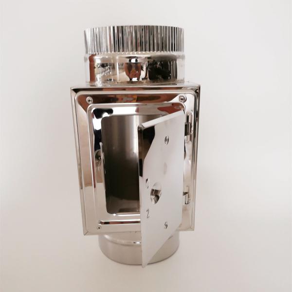 High Precision Double Wall Stainless Steel Chimney Pipe Weather Resistant