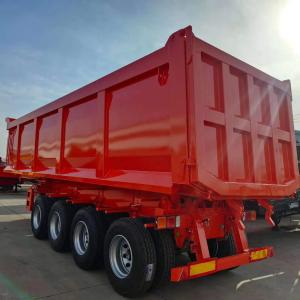 3 Axes 4 Axes 5 Axes Dump Truck Semi Trailer Hydraulic Back Tip U-Bucket Trailer