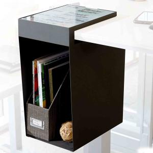 Efficiently Store Files Solid Hanging Desk Storage Box with Rear Cable Opening