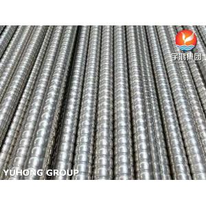China ASME SA312 / ASTM A312 TP310S Corrugated Fin Tube For Heat Exchanger on sale