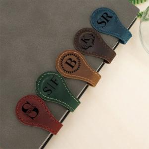 Custom Leather Bookmarks Personalized Magnetic 3d Lenticular Bookmark