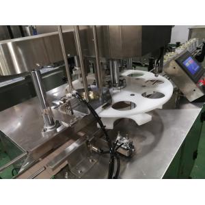 40cans/Min 1.3KW Electric Can Sealing Machine , 1.5mm Thickness Tin Can Seamer