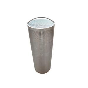 Cheap 80mm Dia 460mm Length Wire Stainless Steel Mesh Filter Cartridge For Separation for sale