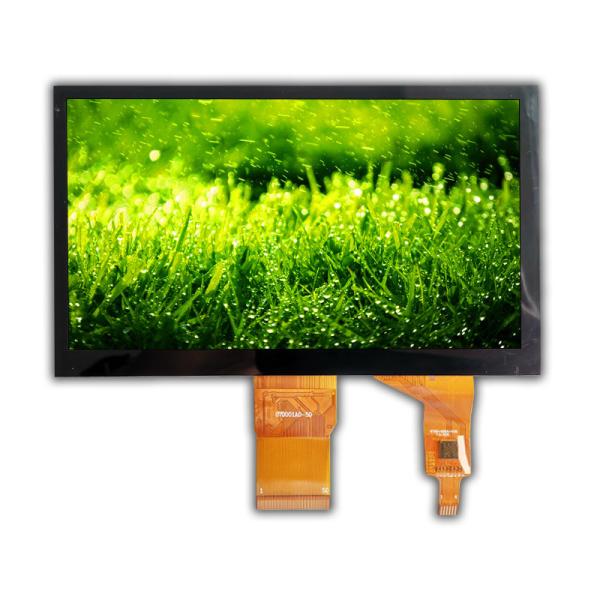 Quality 12 O'clock 800×480 7in TFT LCD Capacitive Touchscreen I2C Transmissive wholesale