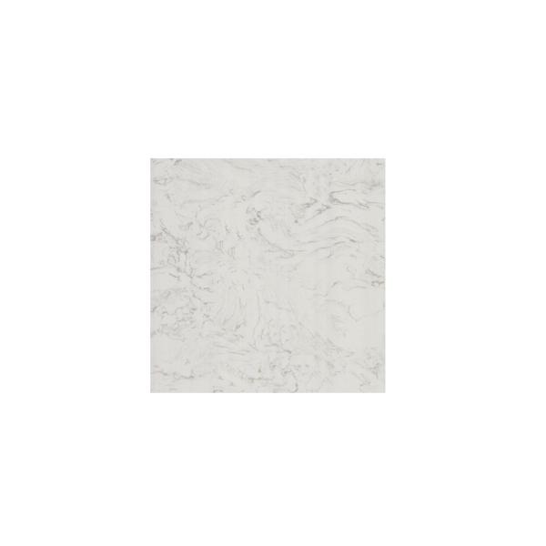 Molded White Artificial Marble Stone , Cultured Marble Slab Sparkle Natural
