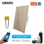 Tuya Smart Home 4Gnag Voice Control Light Switch with App WIFI Remote Timer and