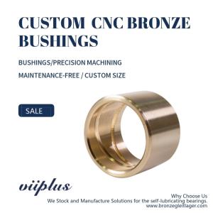 Cast Bronze Bushing, ASTM groove brass, custom cnc bronze bushing