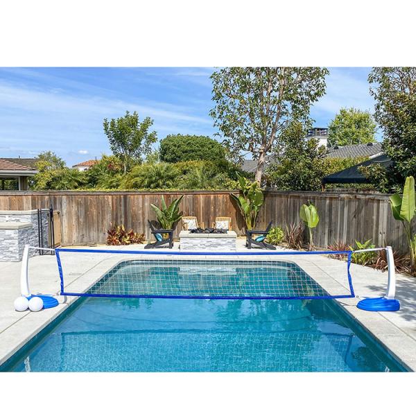 Inflatable Swimming Volleyball Pool Court Net by AJUNION for Waterpark Pool