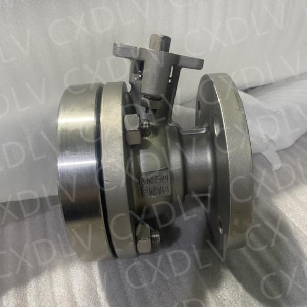 Quality Stainless Steel Tank Bottom Stainless steel Flanged Ball Valve for precise and accurate flow control in industrial settings wholesale