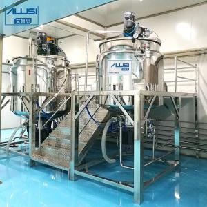 1000L Vacuum Emulsifying Homogenizer Mixer for Shampoo Cream Lotion Ointment