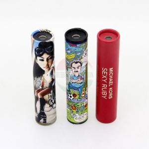 Luxury Round Custom Size Paper Tube Packaging for Essential Oils and Cosmetic