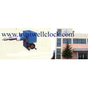 old church building clocks with bell sound system and special movement motor