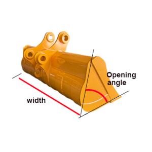 CAT312 PC130 Excavator Tilt Bucket with Single / Double Cylinder