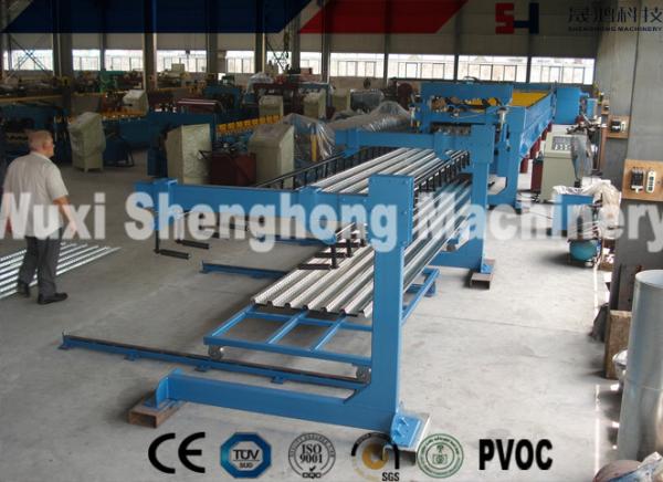 Quality Custom Floor Deck Roll Form Machine High Automation Pressure - type wholesale
