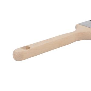 Tapered brush,angled paint brush,synthetic paint brush with long wooden handle