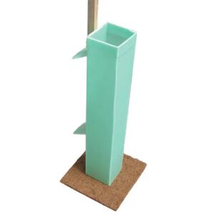 2mm - 4mm Corrugated PP Plastic Tree Guards Impact Resistance