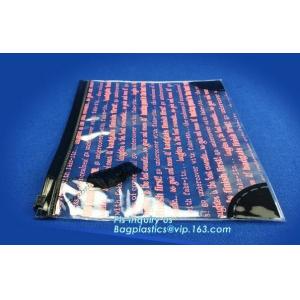 PVC Slider zipper bag plastic bag with zipper, slider zipper plastic bag for