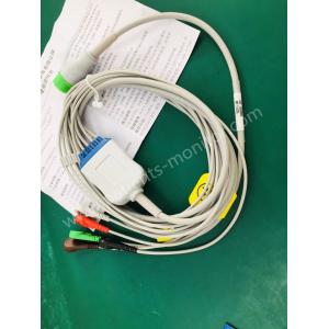 Cheap Mindray T series 5- lead ECG cable Snap AHA 3.1m REF E12S5A in Good shape for Mindray T Serise Patient Monitor for sale