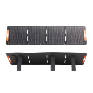 IP65 Waterproof 200W Portable Folding Solar Panel with ETFE Coating and 600D PVC for Efficient Camping Charging