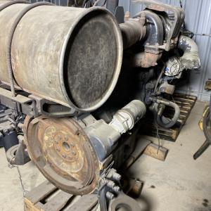 Air Cooled S6D102-2 CAT Excavator Engine Assy Electric Start