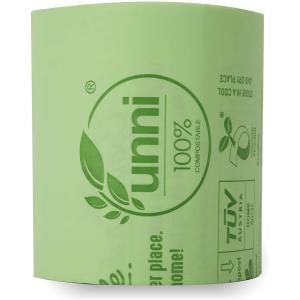 BPI Food Scrap PBAT 1C Print Biodegradable Plastic Bag