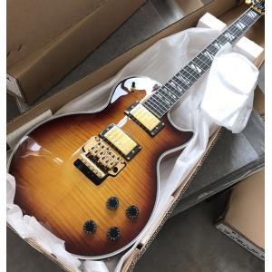 Right handed electric guitar with 6 strings and gold bridge for performance Free