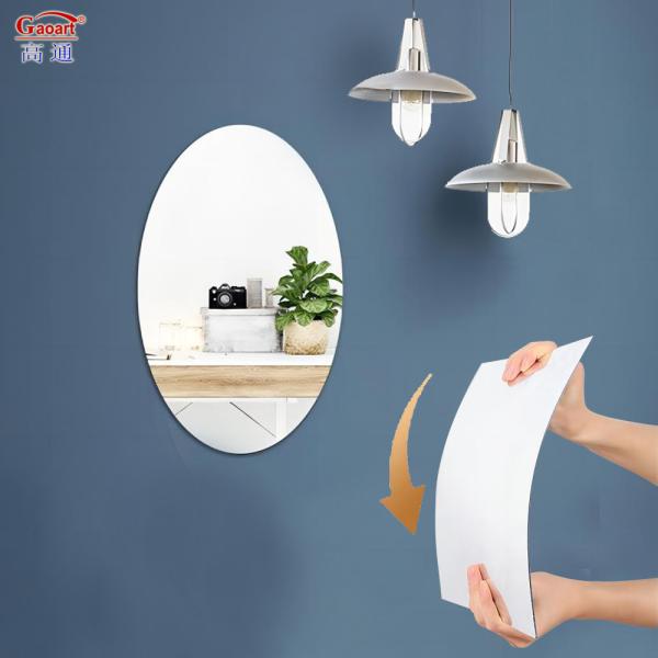 Quality Acrylic Mirror for Bathroom Decoration 30Pcs/ Carton Variety Shapes wholesale
