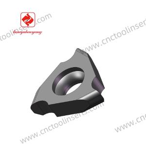 CNC Grooving Insert with PVD Coating HYGBA43R090-025-PR HYB208, Suitable For