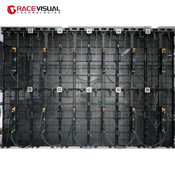 Quality TSR Series Outdoor Transparent Rental LED Display with 16-bit Grayscale High Transparency and Flexible Pixel Pitch wholesale