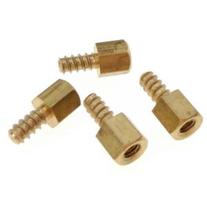 Natural Finish M3 Male Female Hex Spacers For PCB Self Tapping Threads