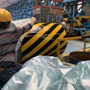 Prepainted Printed Warning Tape With Vivid Colors And Diverse Patterns