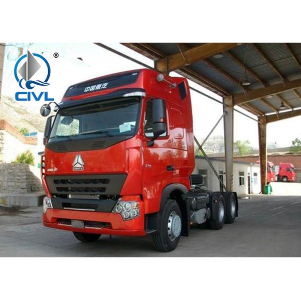 Quality New Sinotruck HOWO A7 6 X 4 10Tire Tractor Head 420HP Engine EuroII Emission Standard, LHD/RHD wholesale