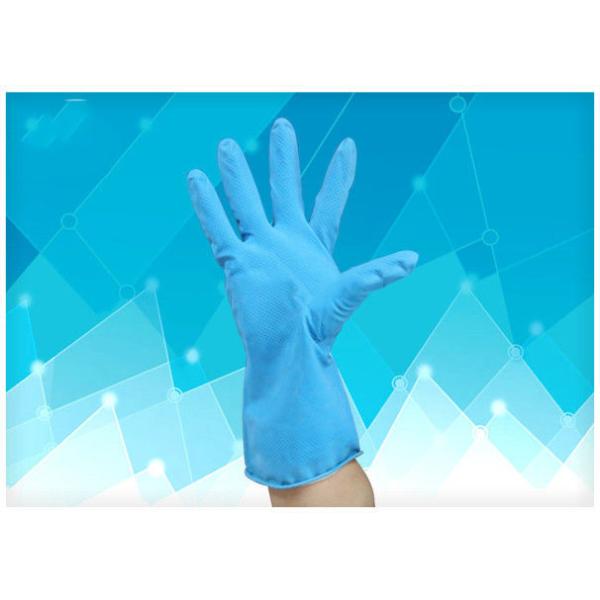 Anti Virus Surgical Hand Gloves , Disposable Rubber Gloves Oil Resistance Various Size