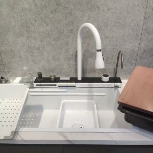 Handmade Honeycomb Nano Coating Scratch-Proof Easy-Clean Single/Double Bowl