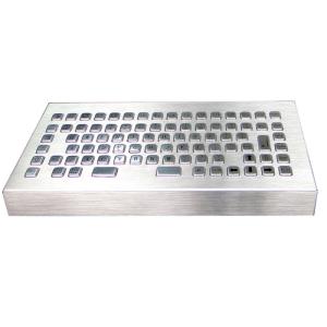 Stand Alone Metal Industrial Desktop Keyboard With Customizable Language Layout