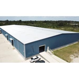 Galvanized Customized Industrial Prefabricated Metal Warehouses Steel Structure