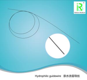 Cheap Hydrophilic Guidewire Hydro-coated Lubricious Smooth Sugical Nitinol Guide Wire for sale