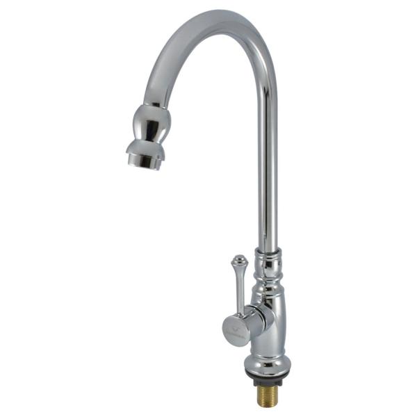 Quality Modern Design Zinc Alloy Pull Out Down Silver Sink Kitchen Faucet Mixer Hot Cold Water Tap wholesale