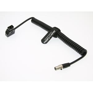 Alvin's Cables TV Logic Monitor Power Cable D Tap to Mini XLR 4 Pin Female for