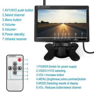 Cheap Truck Bus Surveillance Vehicle Reversing Systems Wireless Backup Camera for sale