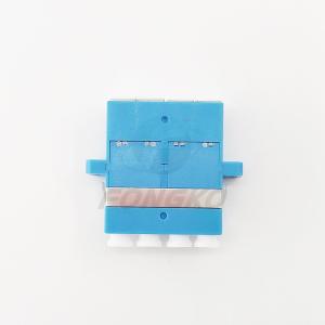 1550nm Singlemode Blue Fiber Optic UPC LC Connector Adapter