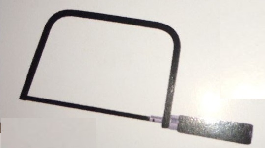 Quality Mini Saw Frame With Wooden Grip (Code: AT-126) wholesale